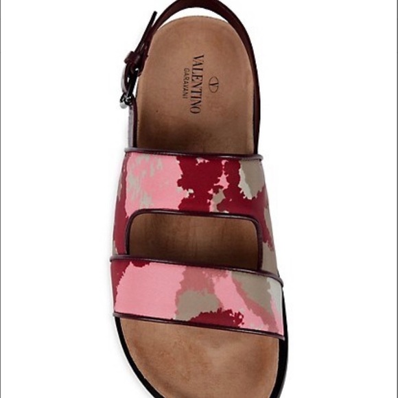 Valentino Garavani Men’s logo sandals sZ 44 $695 NIB - Picture 3 of 9